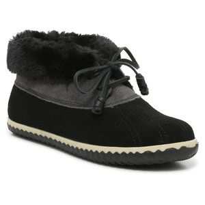 Sperry Black Elayna Duck Boot 8M